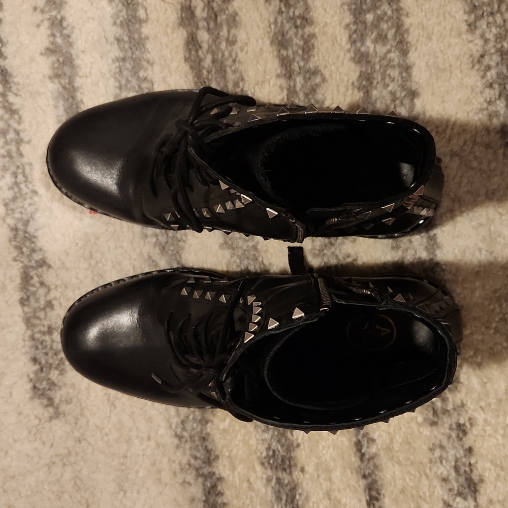 Ash studded combat boots - Picture 5 of 6